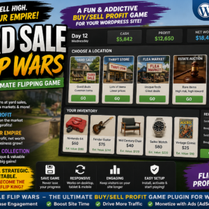 Yard Sale Flip Wars