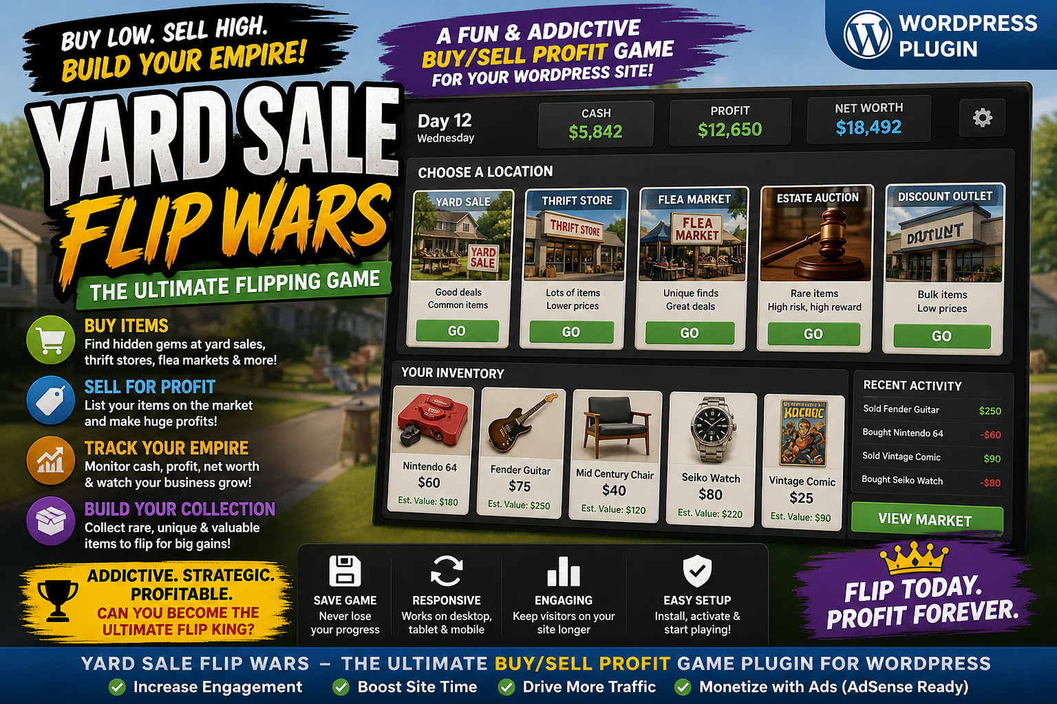 Yard Sale Flip Wars