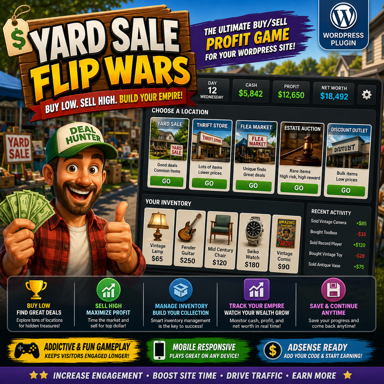 Yard Sale Flip Wars