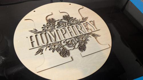 Humphrey Monogram Sign